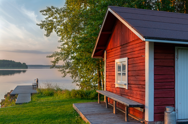 Fínska sauna